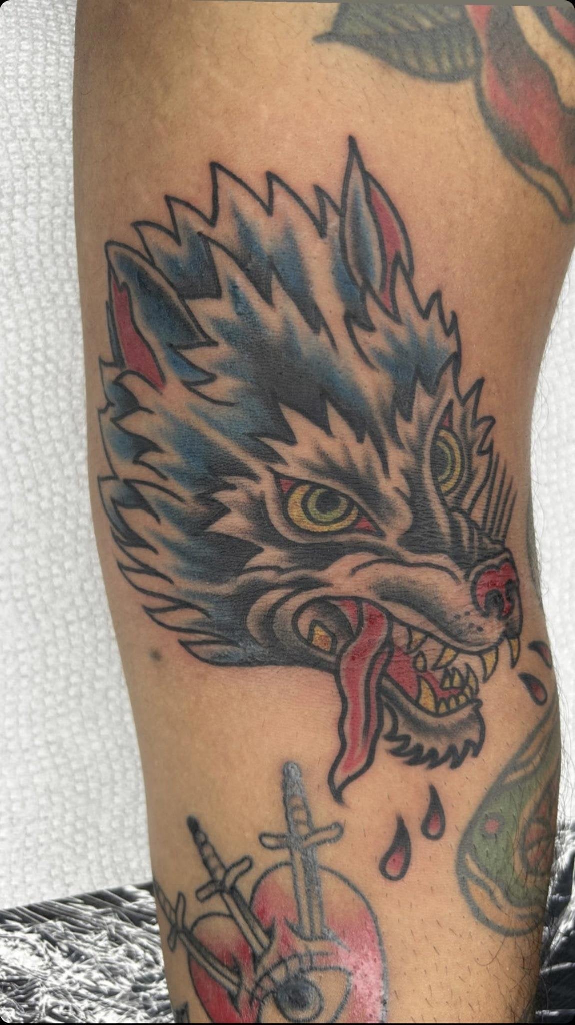 Wolf by Laz at Heatwave, Fort Lauderdale, FL.