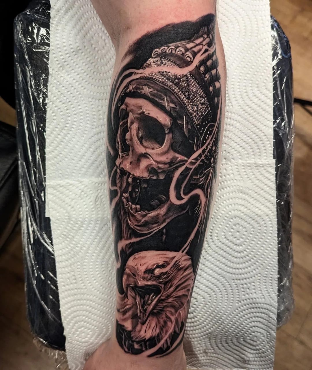 By me Tyler McMahon at Castle studios, Sunderland, England