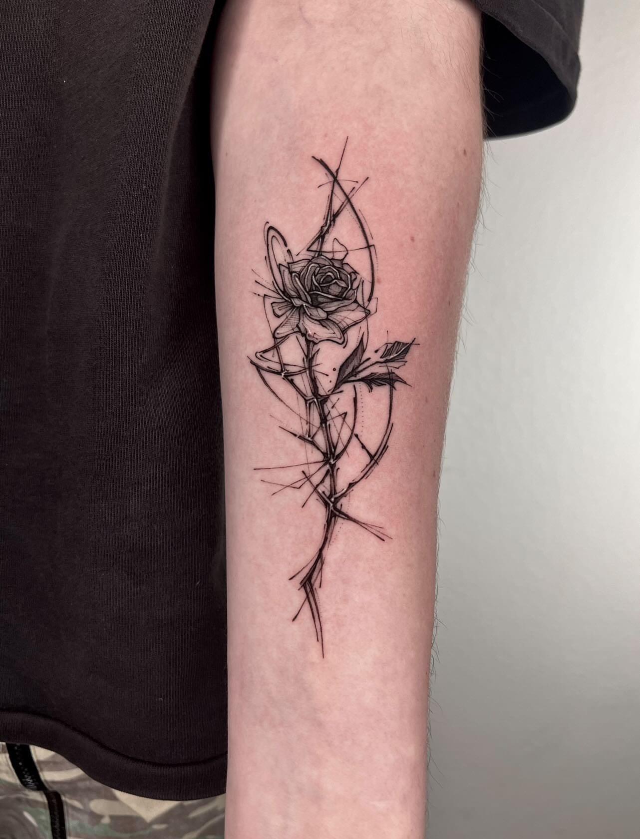 My first tattoo by Tadi, done at mommyimsorry in Stuttgart Germany