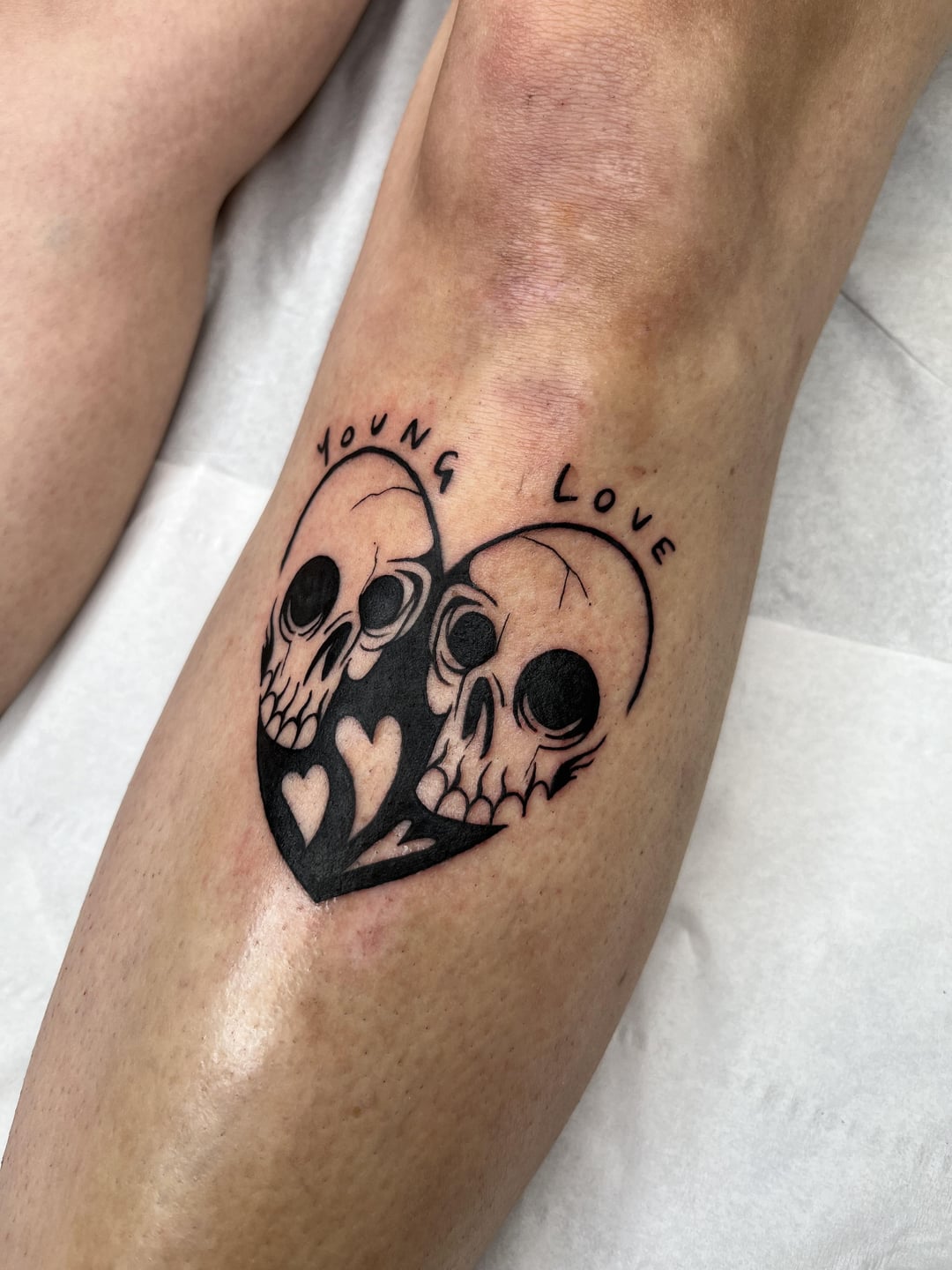 Some recents by me, One Skinny Leg at Sanctuary Body Art, Edinburgh, Scotland