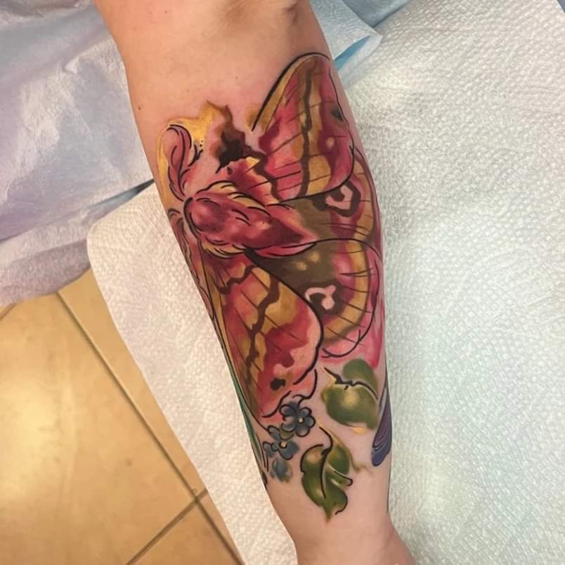 2nd session of my woodland animal sleeve by Tiara at Timewarp, Kissimmee FL