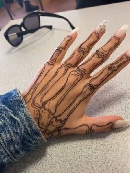 20 Cool Skeleton Hand Tattoo Ideas & Meaning