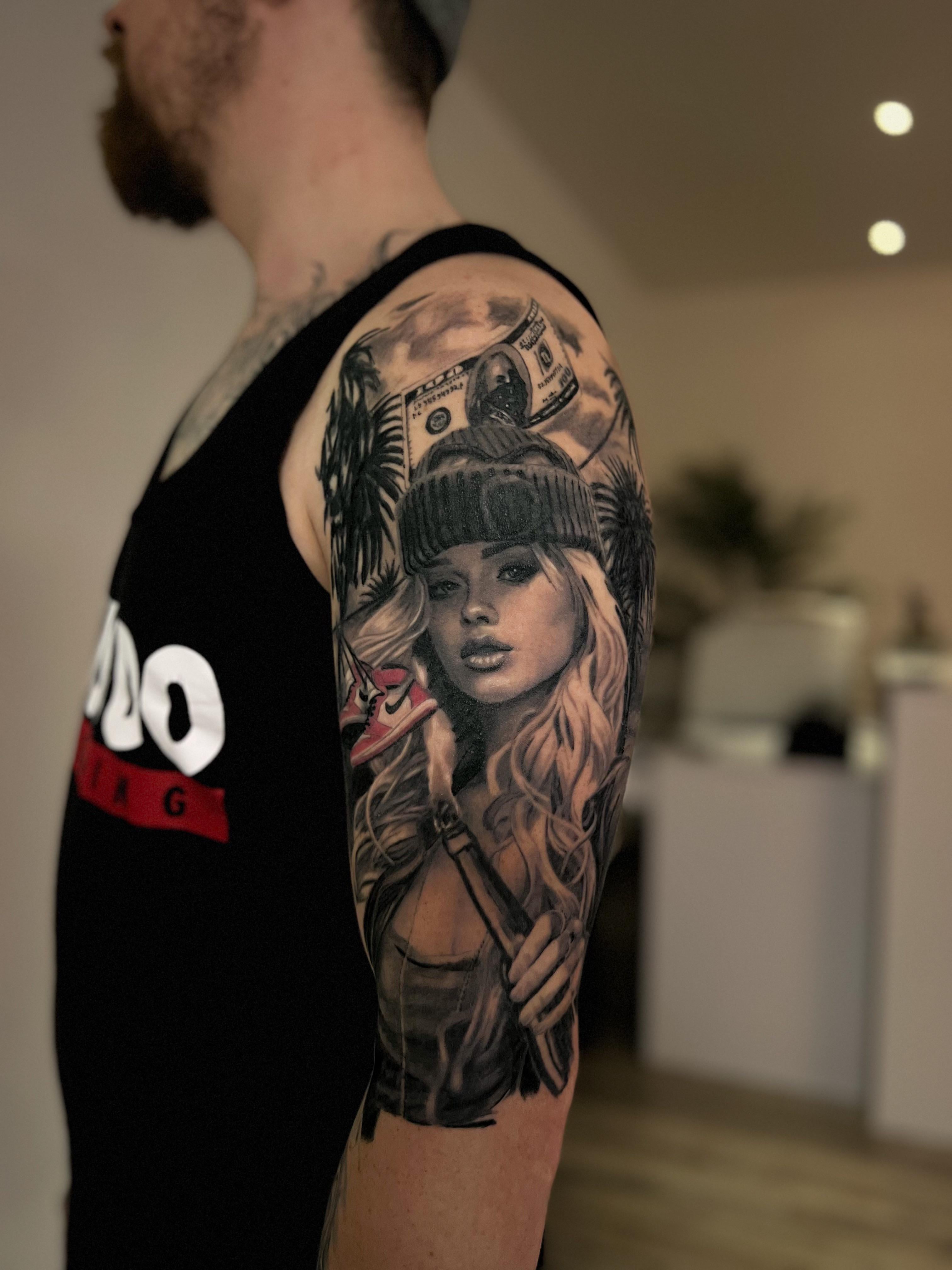 Healed work done by me, Revolthki, in a Private studio in Helsinki, Finland