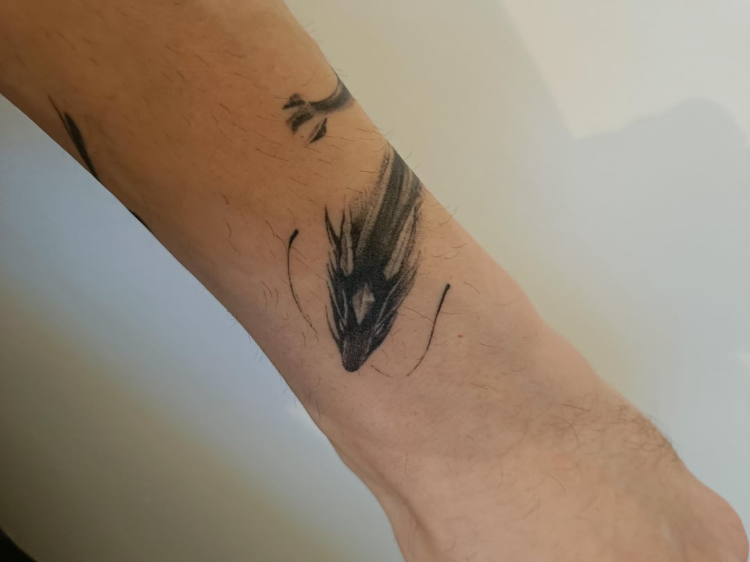 My first tattoo, by Victoria at ELEA Tattoo – Lübeck, Germany