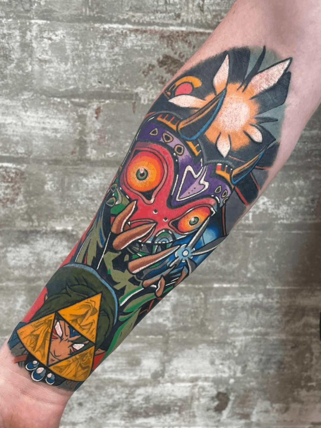 Majoras Mask done by Min at Authentink in Sydney Australia