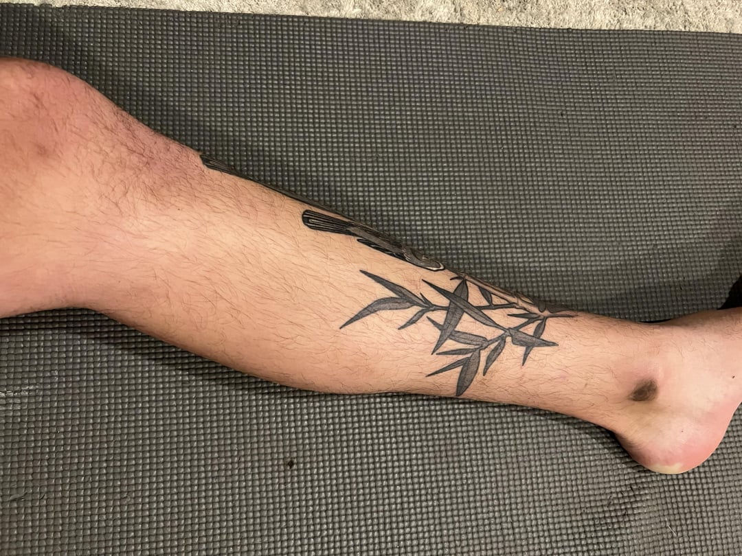 5 months healed leg piece from Ryan at Tigerclaw Tattoo in SLC,UT